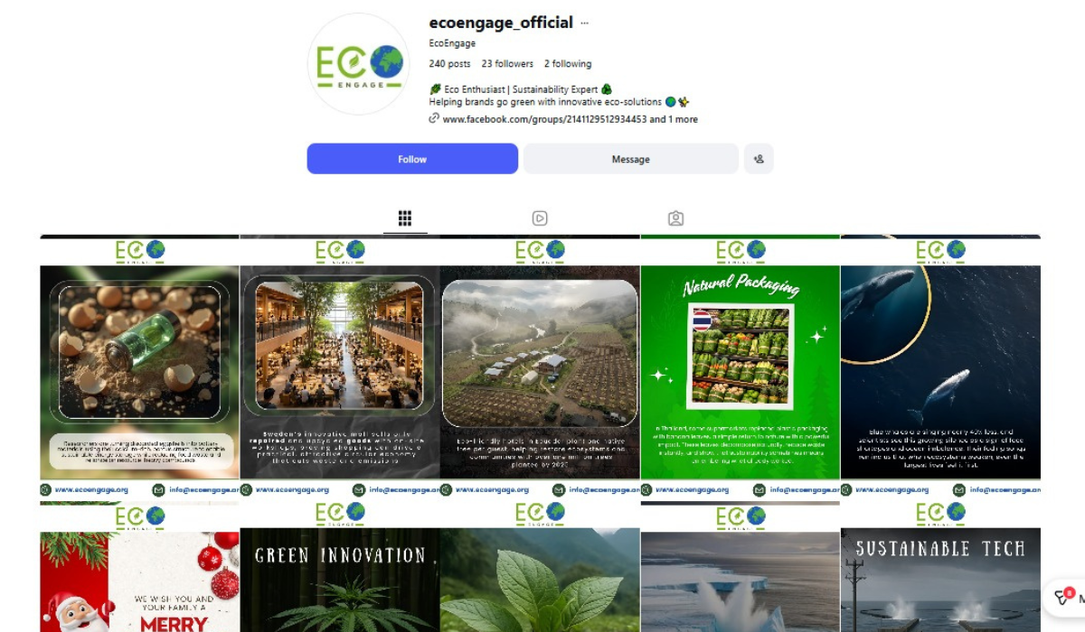 Eco Engage Instagram