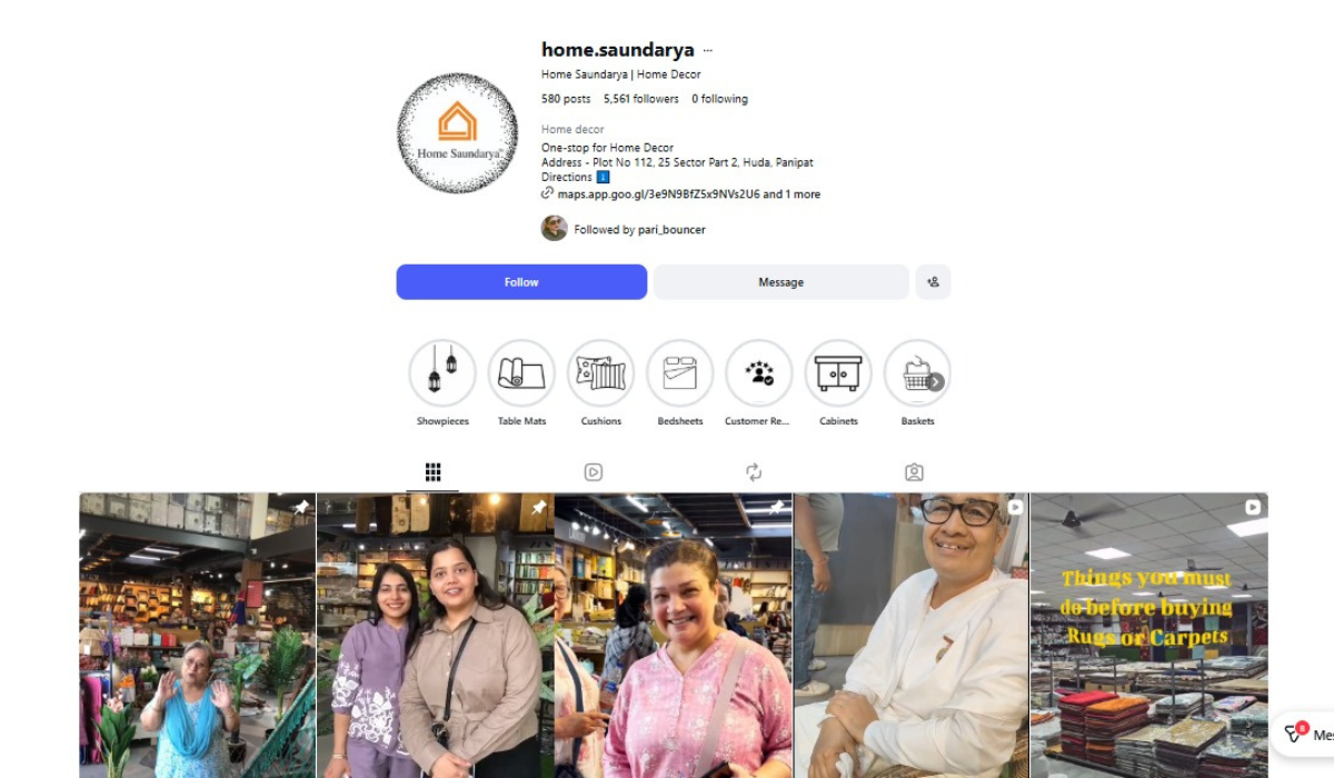 Home Saundarya Instagram